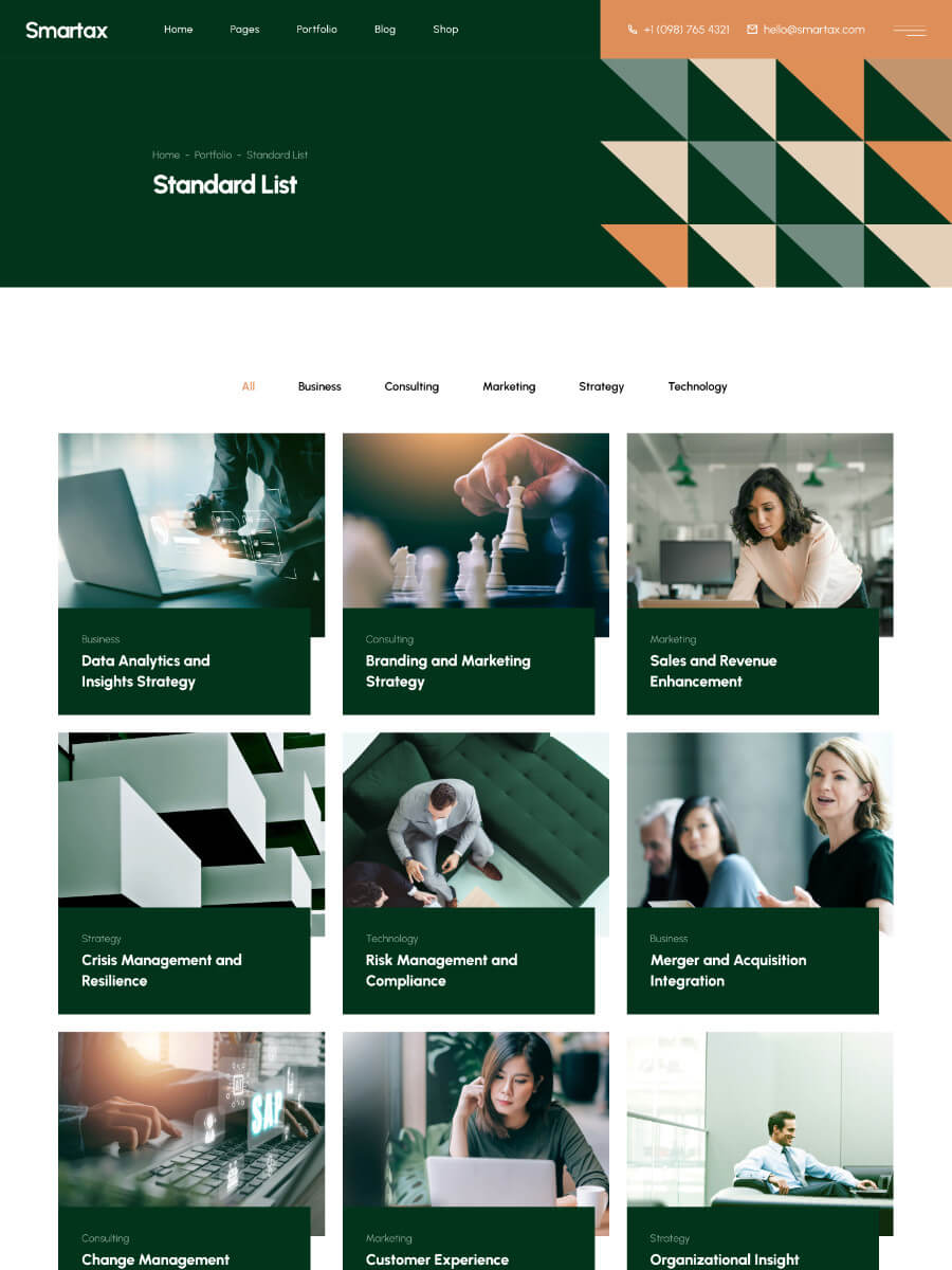 Smartax Consultign Pages Project Standard